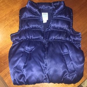 Navy blue 4T puffy vest